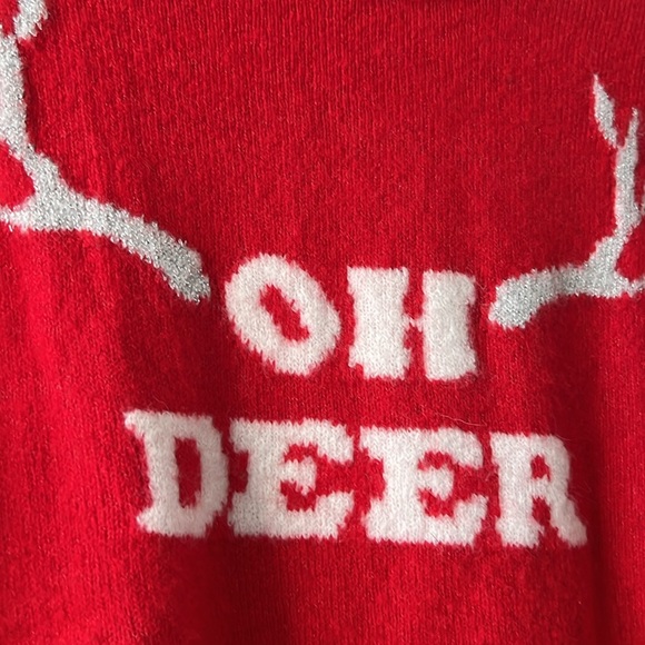 H&M Oh Deer Sweater - Picture 3 of 4